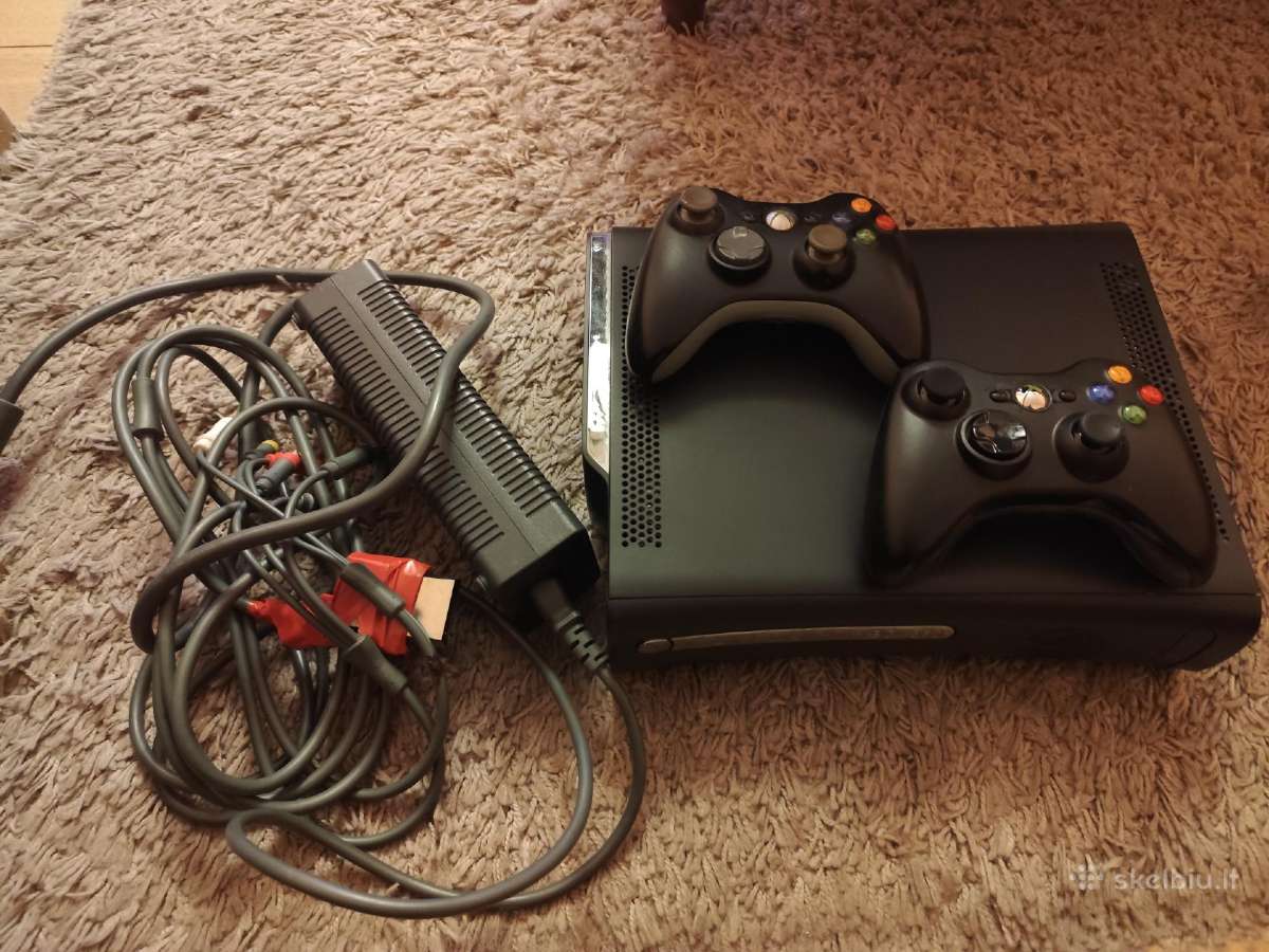 Xbox 360 Elite 120gb 2 Pulteliai - nuotraukos Nr. 6