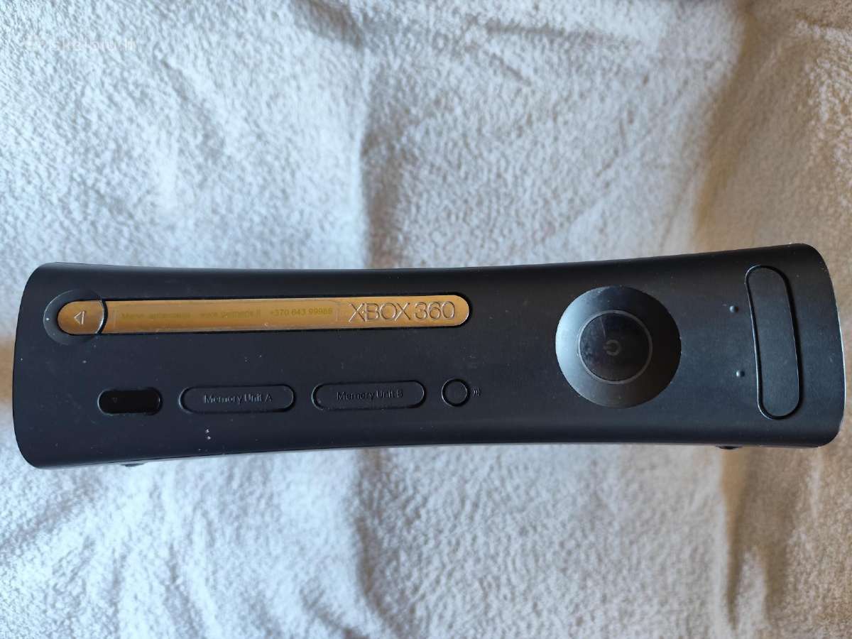 Xbox 360 Elite 120gb 2 Pulteliai - nuotraukos Nr. 2