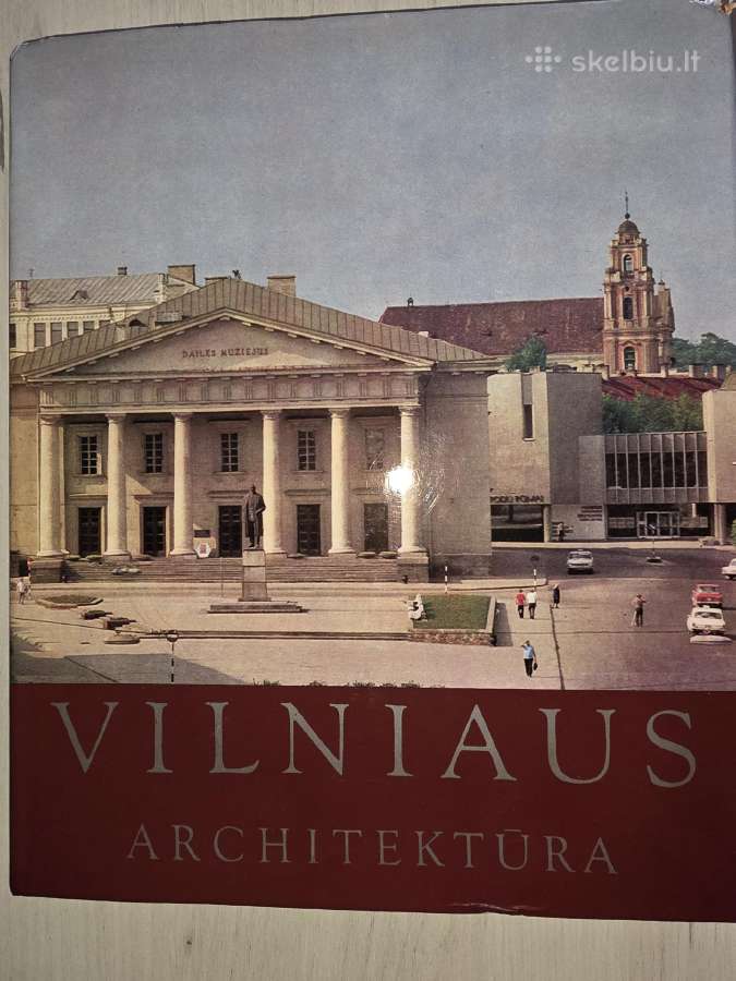 Knyga albumas Vilniaus architektūra