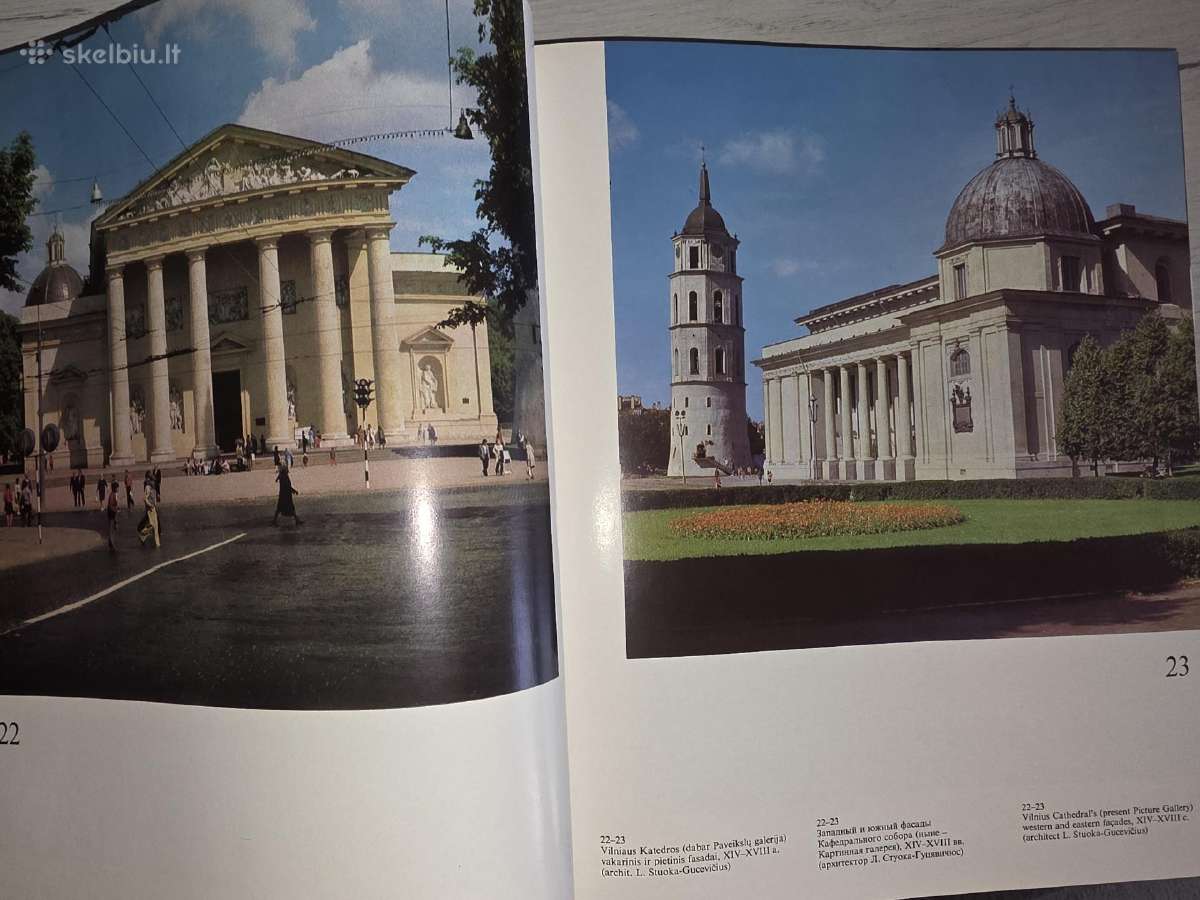 Knyga albumas Vilniaus architektūra - nuotraukos Nr. 2