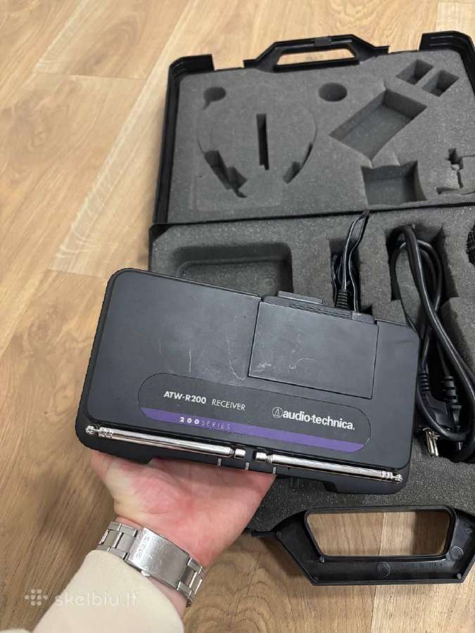 Audio-technica belaidis mikrofonas su imtuvu - nuotraukos Nr. 7
