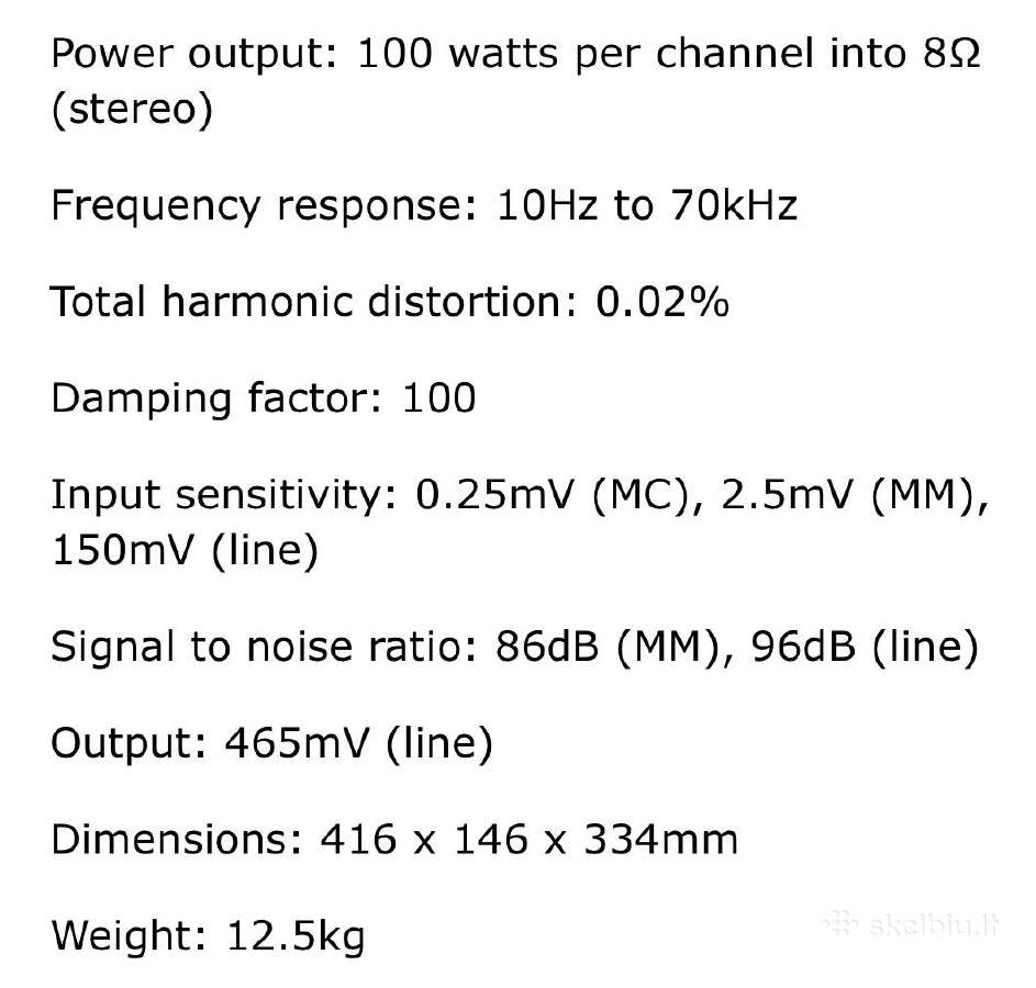 Marantz pm-64 mk2 - nuotraukos Nr. 3
