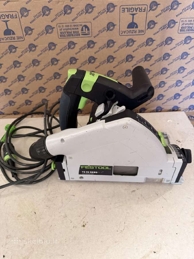 Festool Ts 55 Rebq įgilinamasis pjūklas - nuotraukos Nr. 2