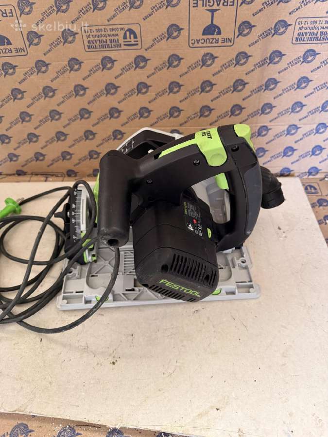 Festool Ts 55 Rebq įgilinamasis pjūklas - nuotraukos Nr. 4