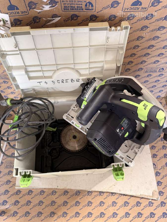 Festool Ts 55 Rebq įgilinamasis pjūklas - nuotraukos Nr. 7