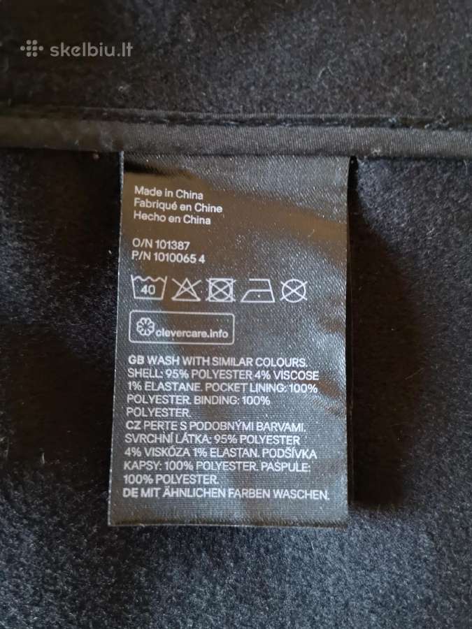 H&m didelio dydžio tamsi skraistė/pončas - nuotraukos Nr. 8