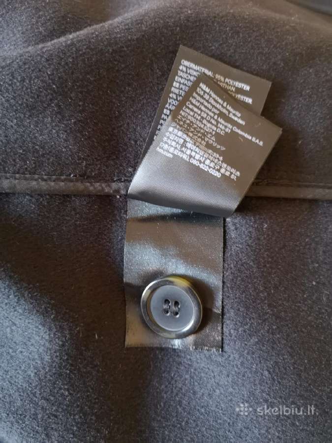 H&m didelio dydžio tamsi skraistė/pončas - nuotraukos Nr. 9