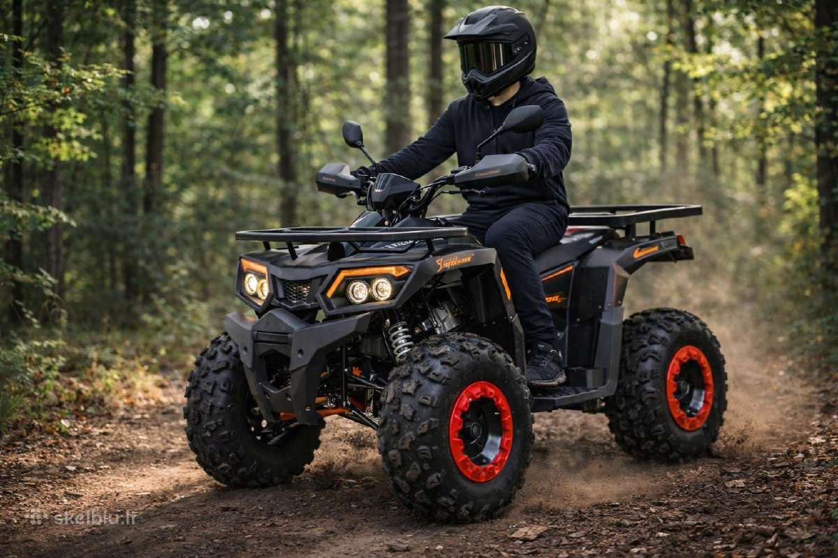 Benzininis keturratis Asix Ranger 250cc 10" 1+1