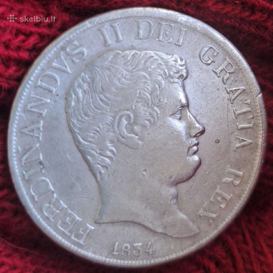 1834 Dvi Sicilijos 120 granių