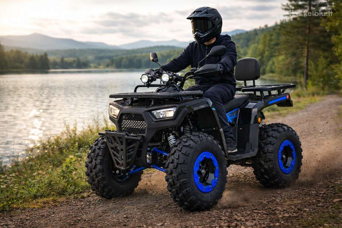 Benzininis keturratis XTR Hurricane 150cc