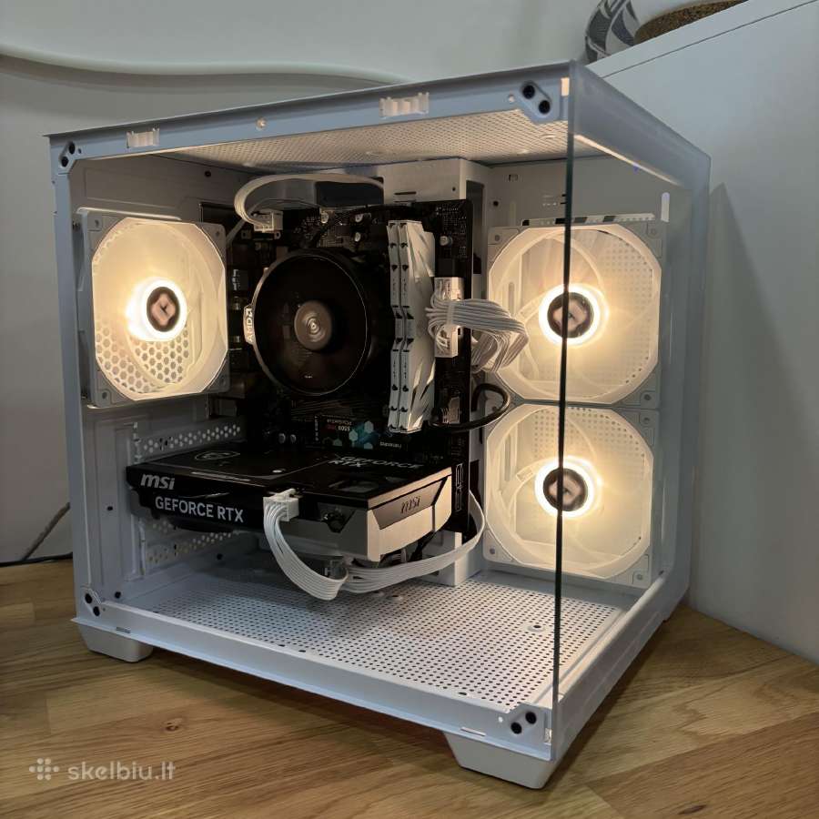 Galingas Žaidimų Pc – Rtx 5060 / Ryzen 5 / 16gb Ra