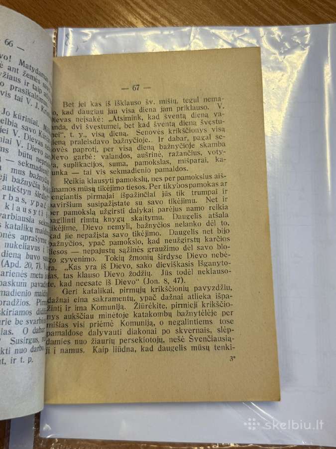 Katekezės. Medžiaga katekizmo pamokoms. 1929 m. - nuotraukos Nr. 4