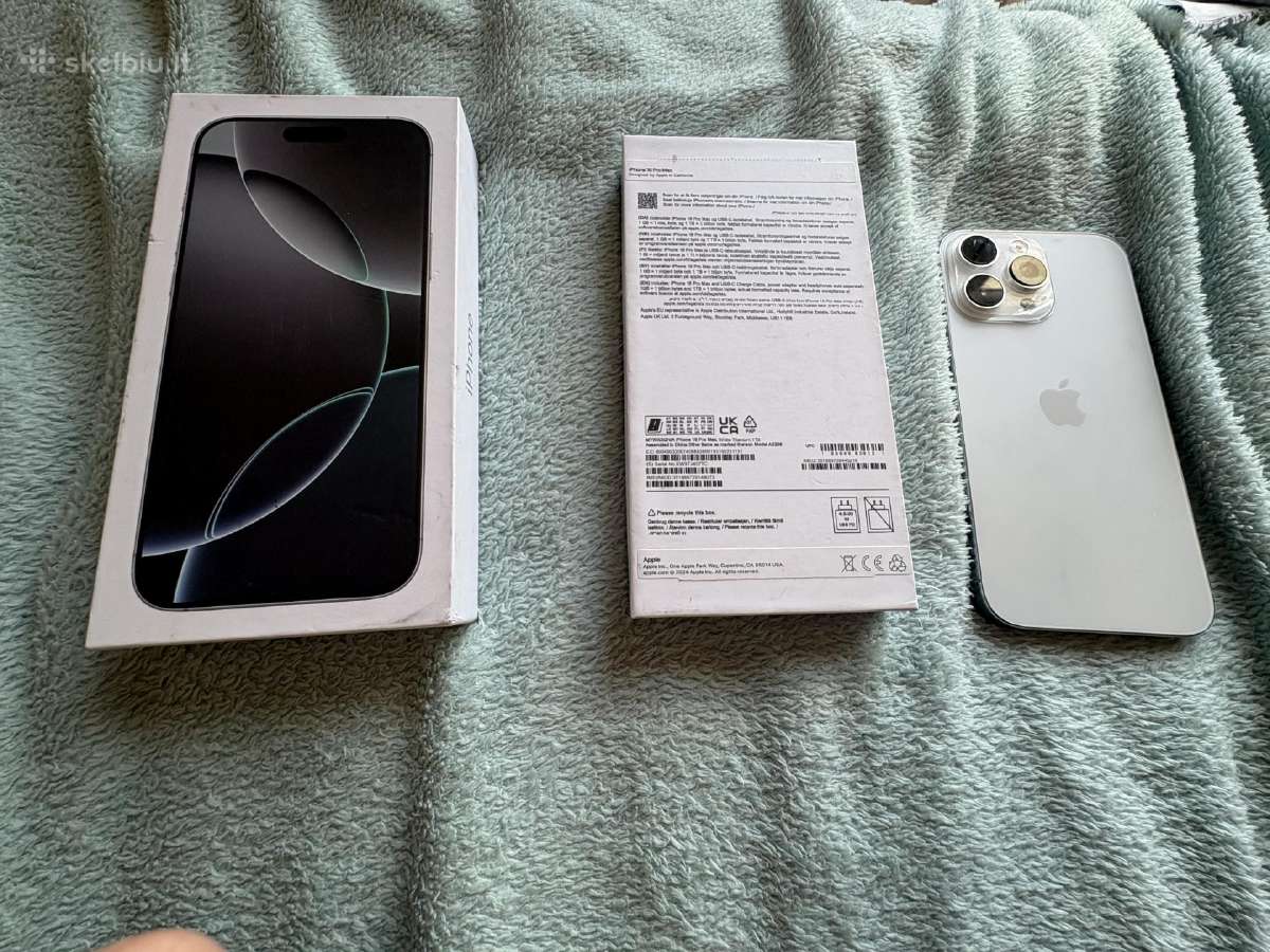 iPhone 16 pro max 1tb - nuotraukos Nr. 2