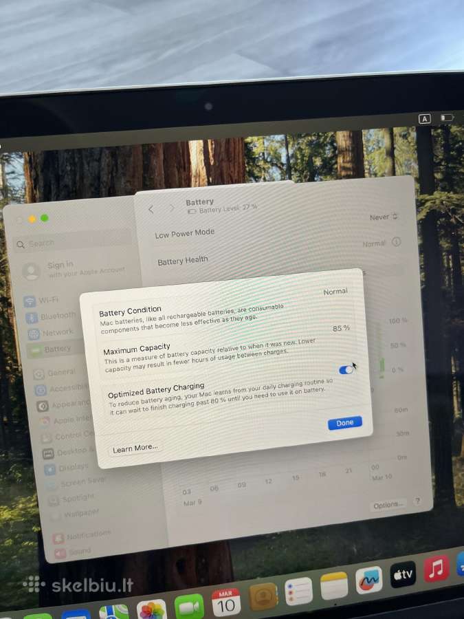 MacBook Air M1 8gb/256gb - nuotraukos Nr. 6