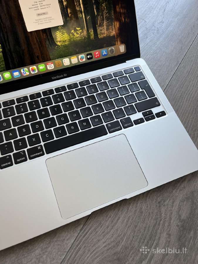 MacBook Air M1 8gb/256gb - nuotraukos Nr. 8