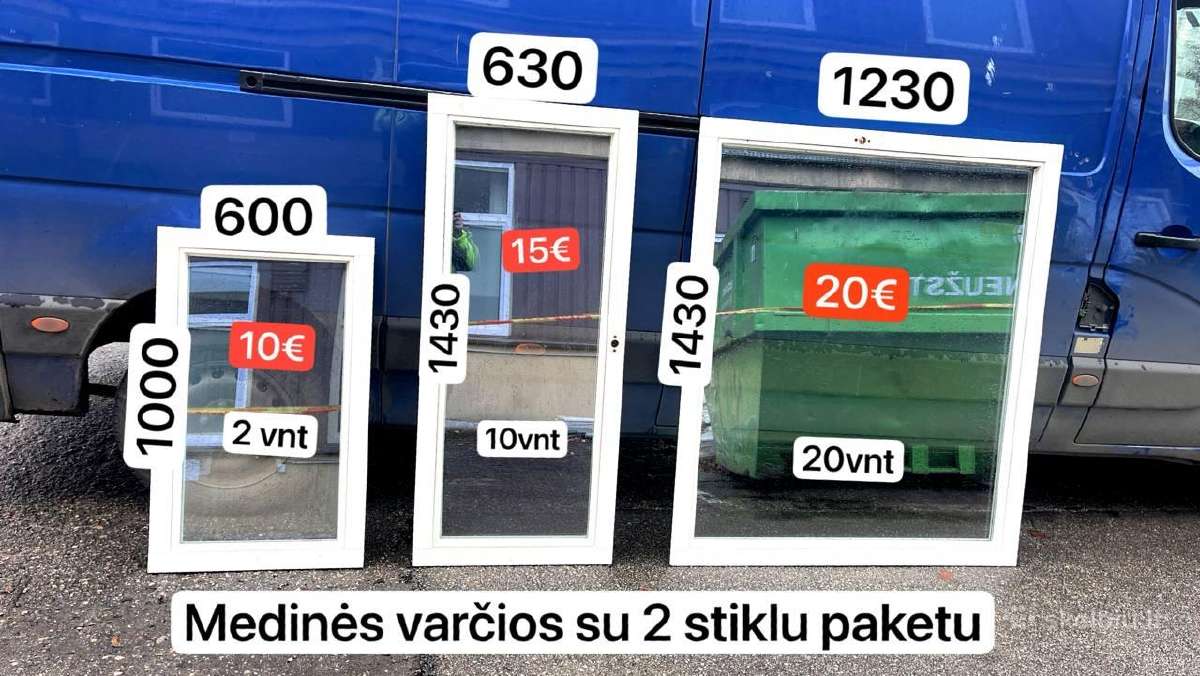 Nauji ir naudoti plastikiniai langai pigiau - nuotraukos Nr. 9