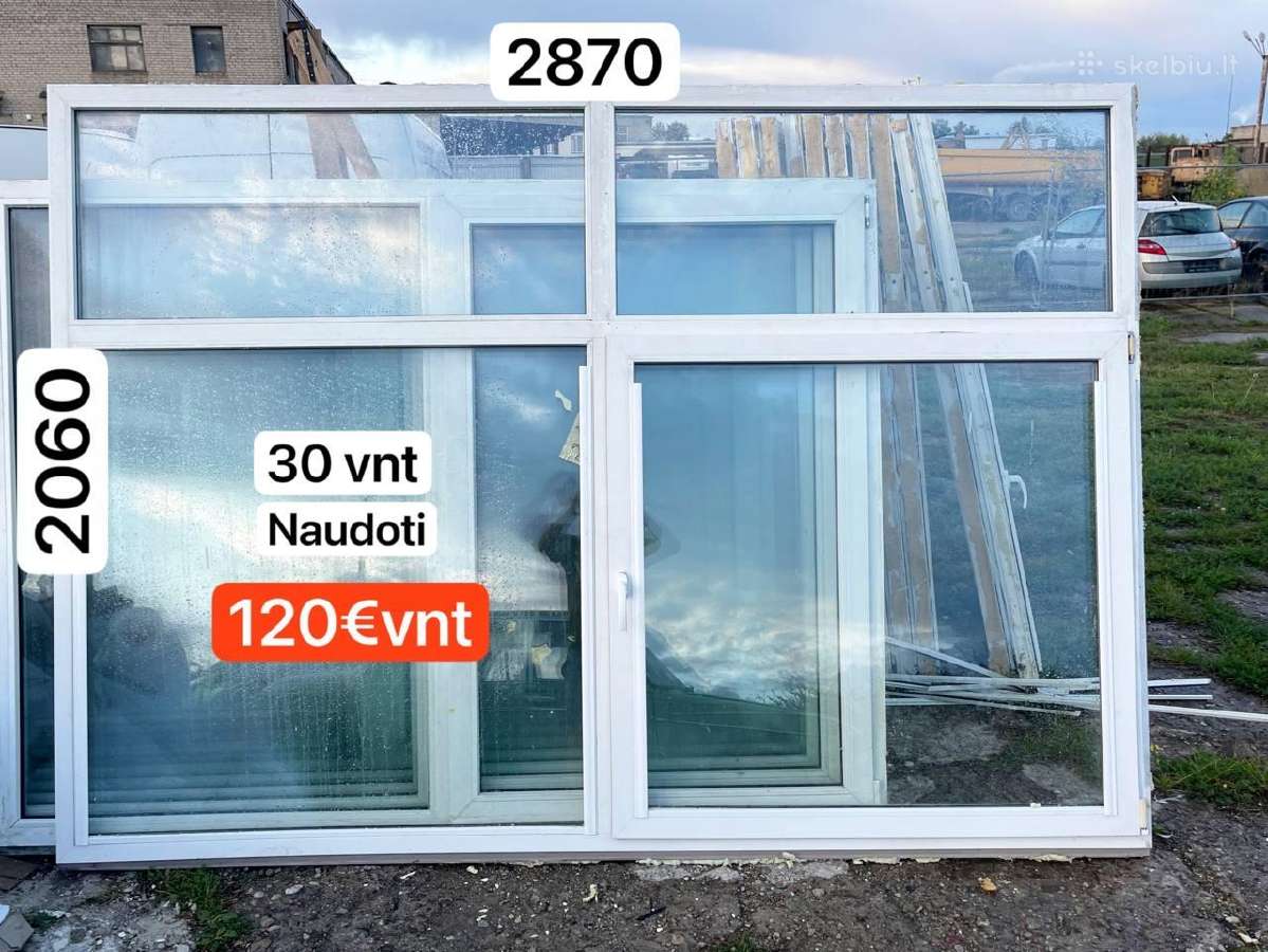 Nauji ir naudoti plastikiniai langai pigiau - nuotraukos Nr. 11