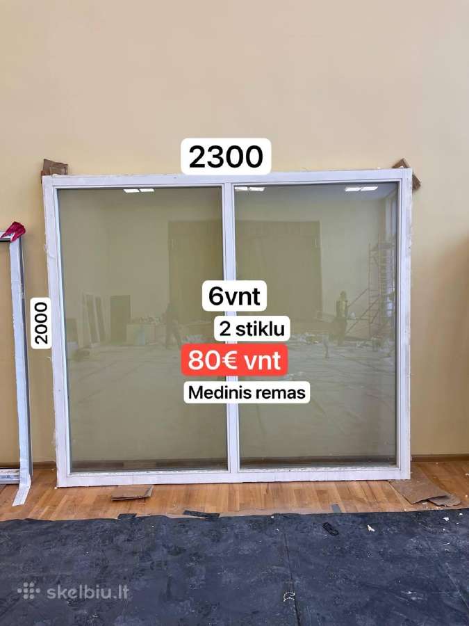Nauji ir naudoti plastikiniai langai pigiau - nuotraukos Nr. 14