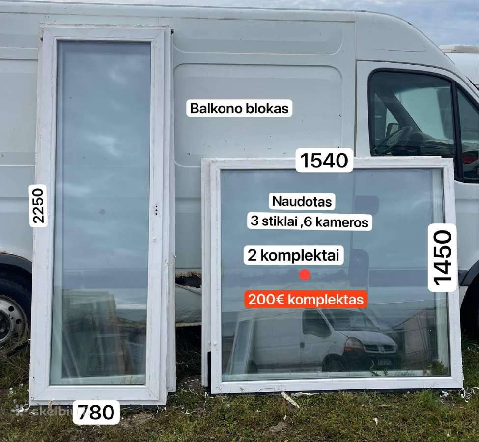Nauji ir naudoti plastikiniai langai pigiau - nuotraukos Nr. 15