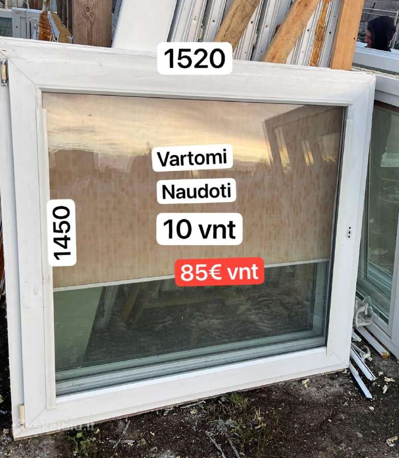 Nauji ir naudoti plastikiniai langai pigiau - nuotraukos Nr. 7