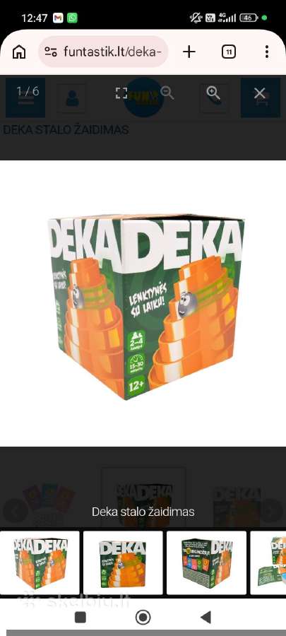 Deka stalo žaidimas, naujas