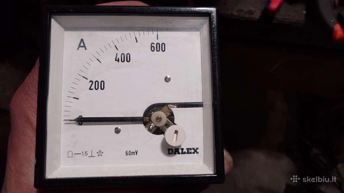 Ampermetrai 250a ir 600a
