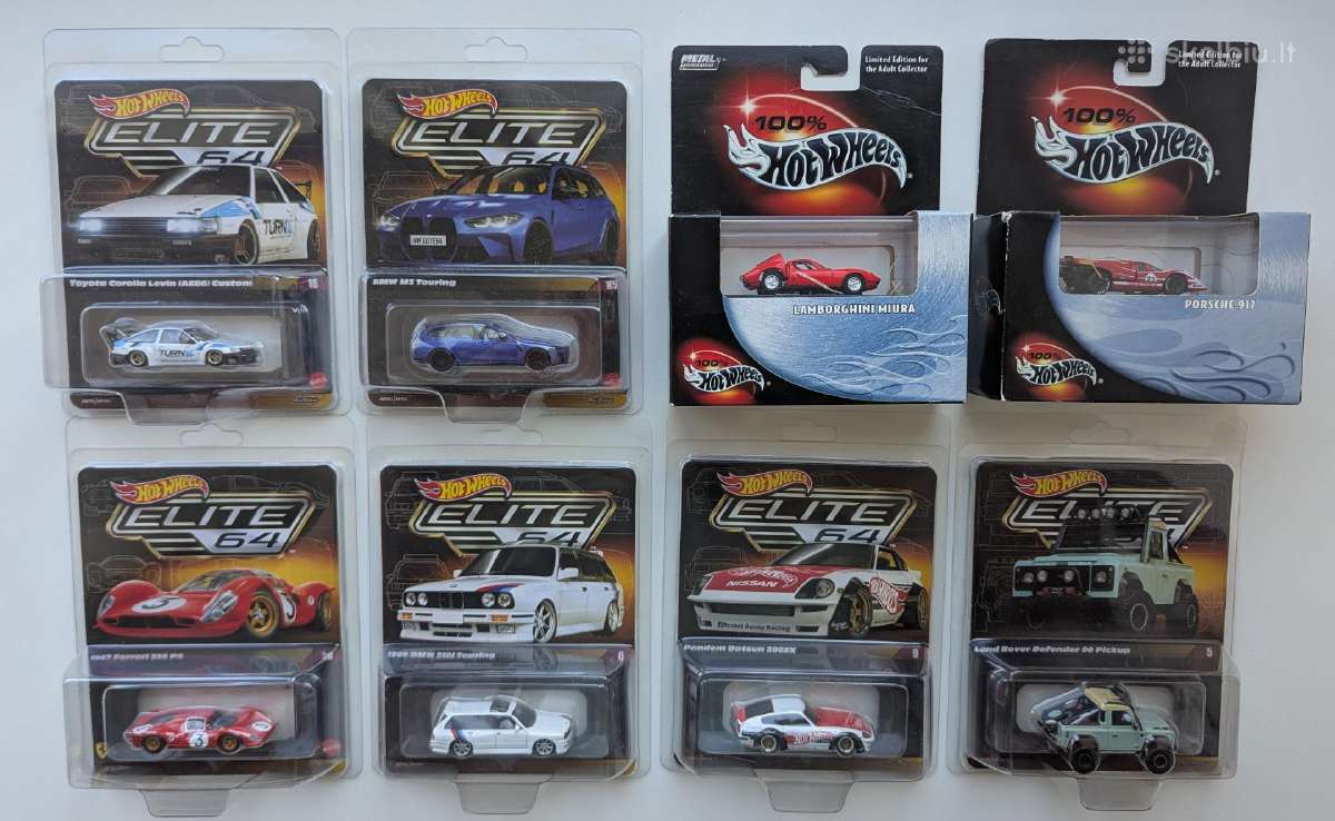 Hot wheels modeliukai