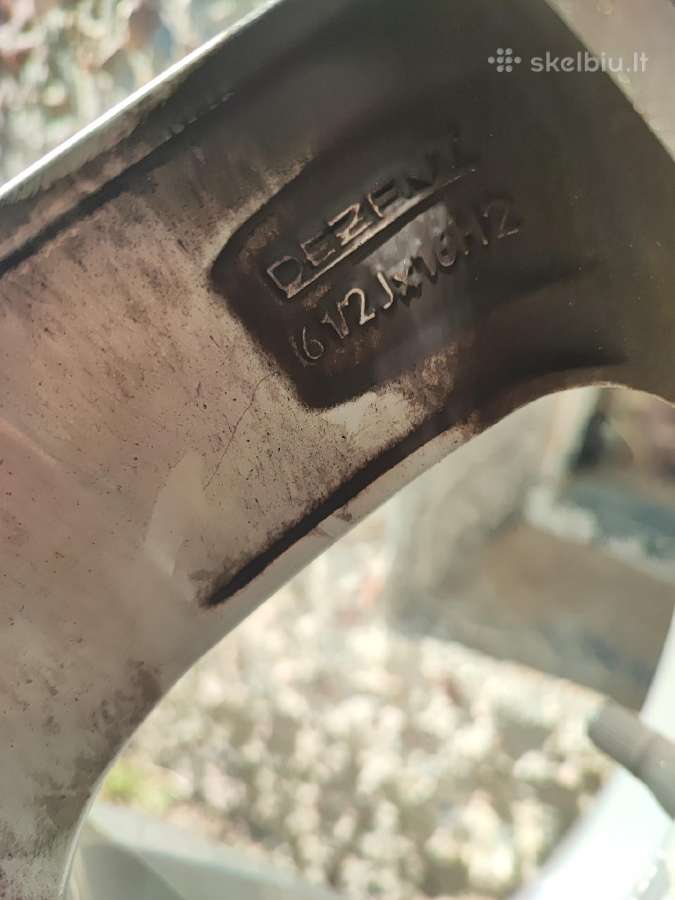 Dezent R16 Ratlankiai su M+s Padangomis - nuotraukos Nr. 9
