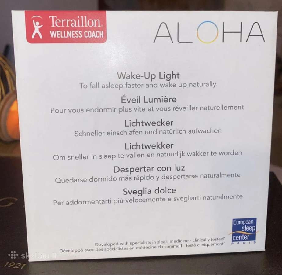 Saulės tekėjimo lempa-žadintuvas - nuotraukos Nr. 6