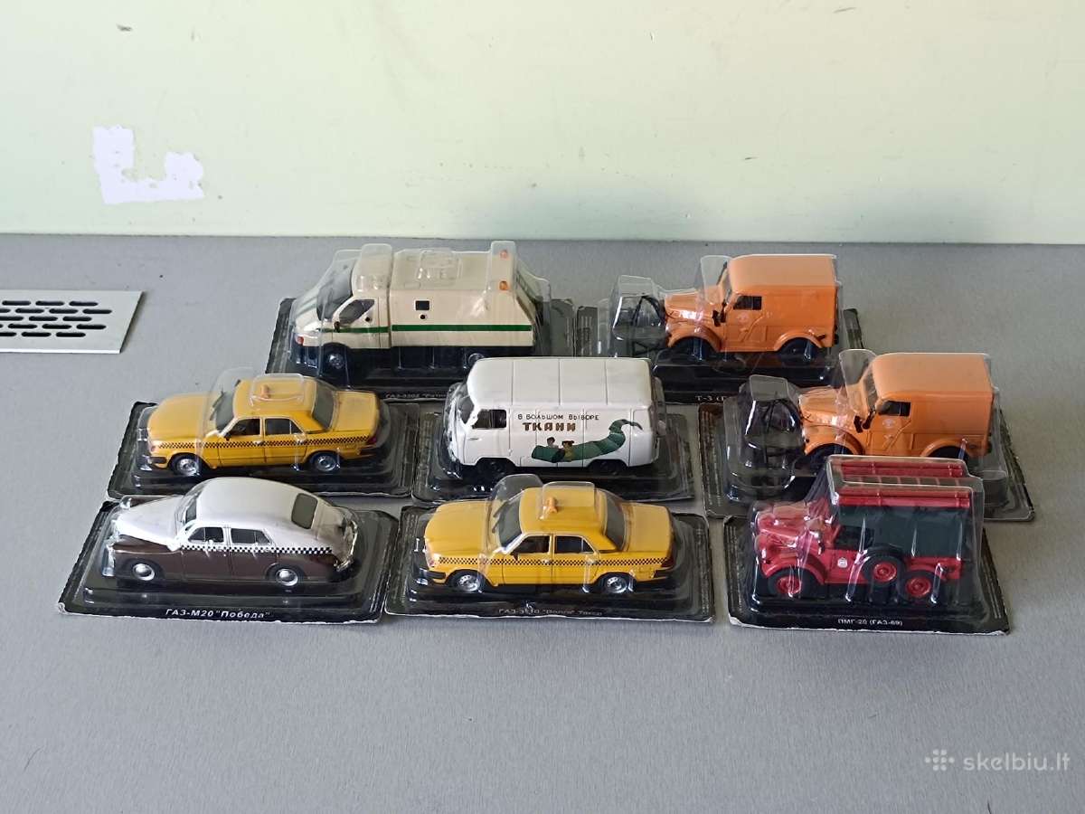 Ussr Automodeliai 1/43 Deagostini