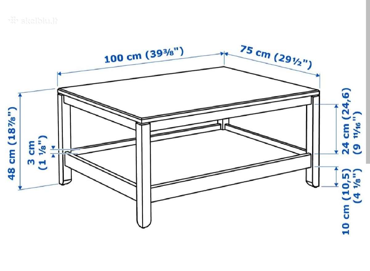 Ikea Havsta kavos staliukas - nuotraukos Nr. 5