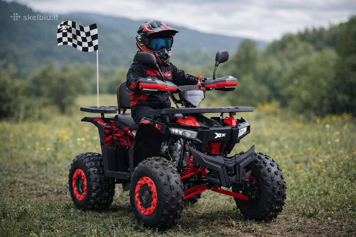 Benzininis keturratis XTR 017/8 1+1 Pro 125cc