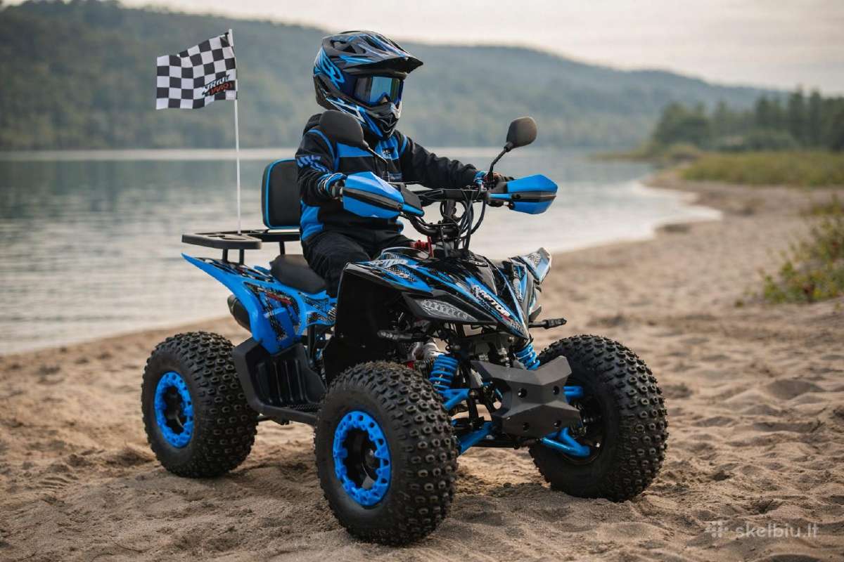Benzininis keturratis XTR 016/8 1+1 Pro 125cc