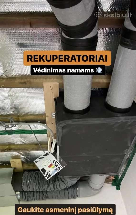 Rekuperacine sistema - nuotraukos Nr. 4