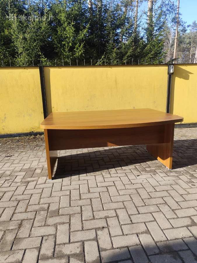 Ofisinis rašomasis stalas 160 x 120 - nuotraukos Nr. 3