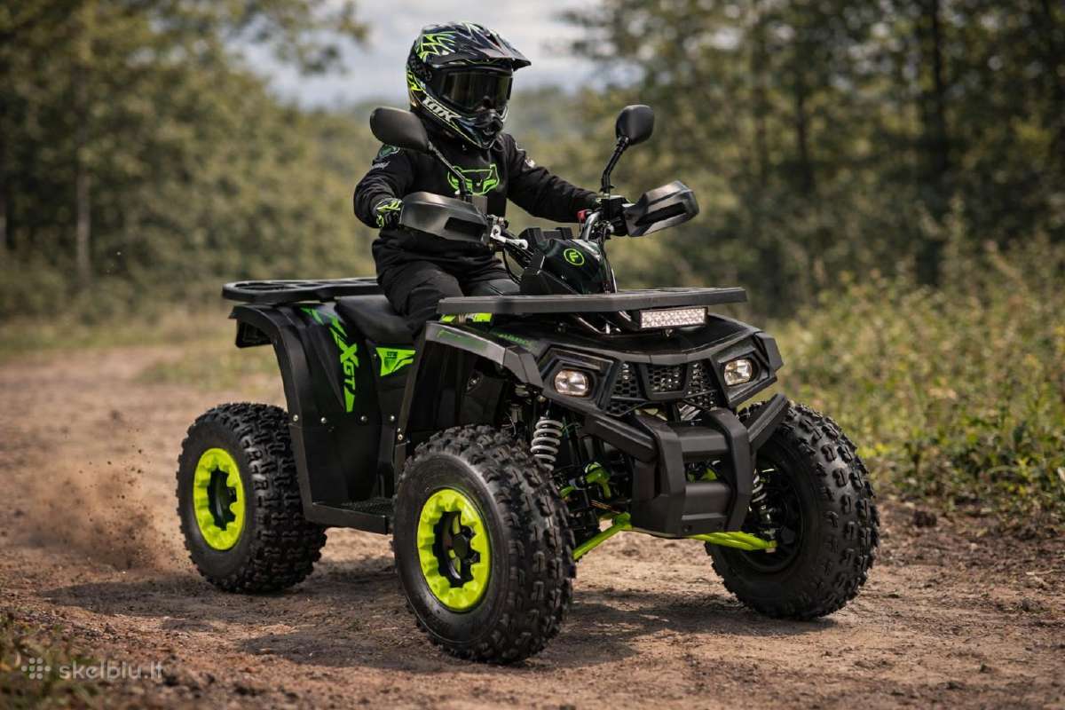 Benzininis keturratis Tao motor 125 cc
