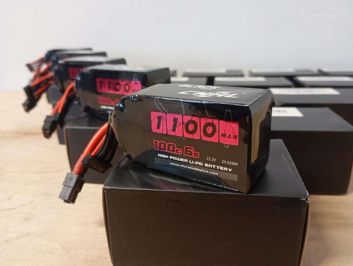 Naujos Cnhl 6s 1100mah lipo baterijos - nuotraukos Nr. 2