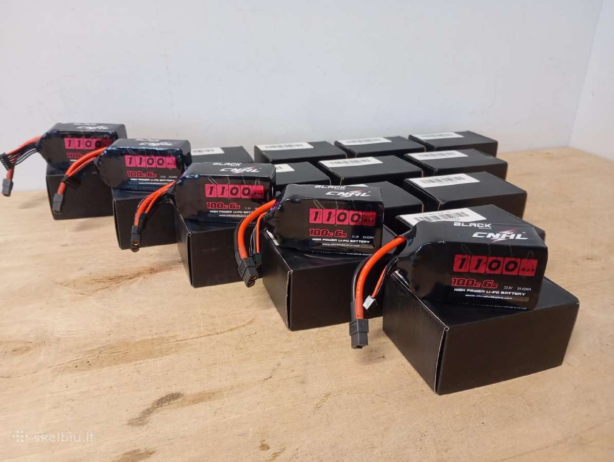 Naujos Cnhl 6s 1100mah lipo baterijos