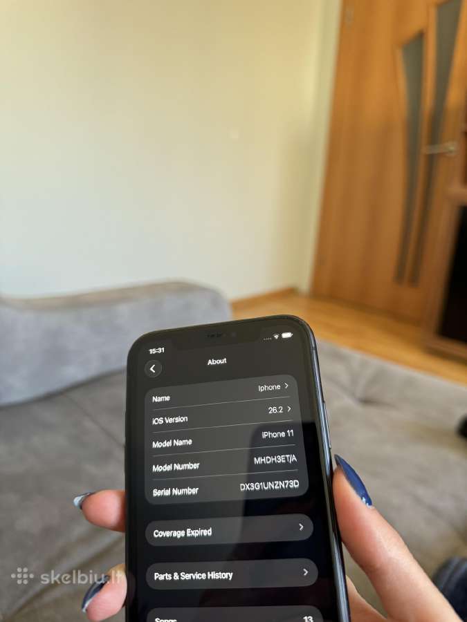 iPhone 11, 128gb, Juodas - nuotraukos Nr. 4