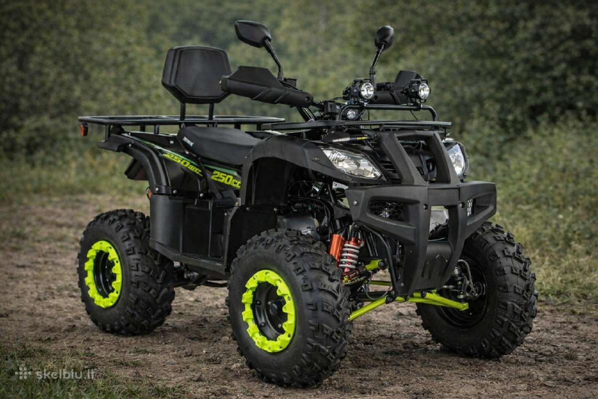 Akcija! Pigiausias Keturratis 250cc 012/10