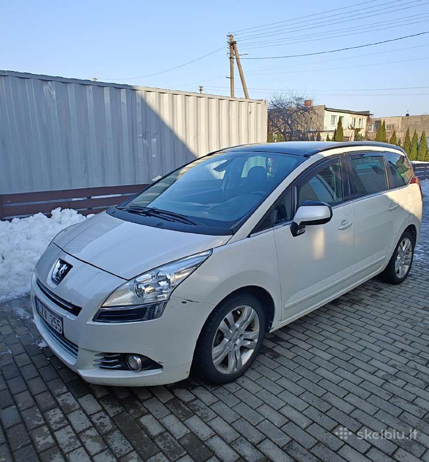 Geras, patvarus 7 vietų Peugeot 5008 - nuotraukos Nr. 2