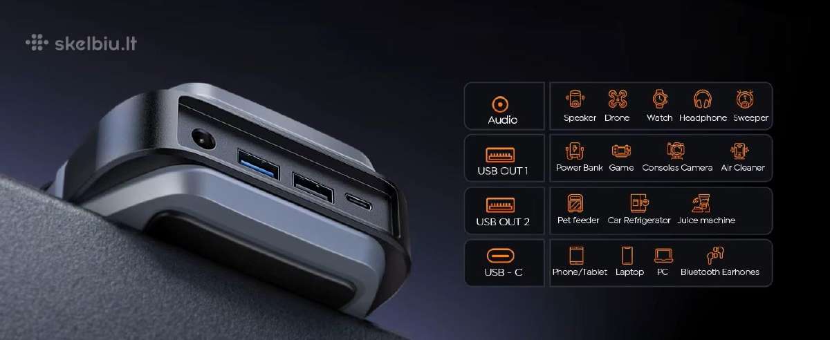 Utrai Užvedėjas Booster Powerbank - nuotraukos Nr. 20