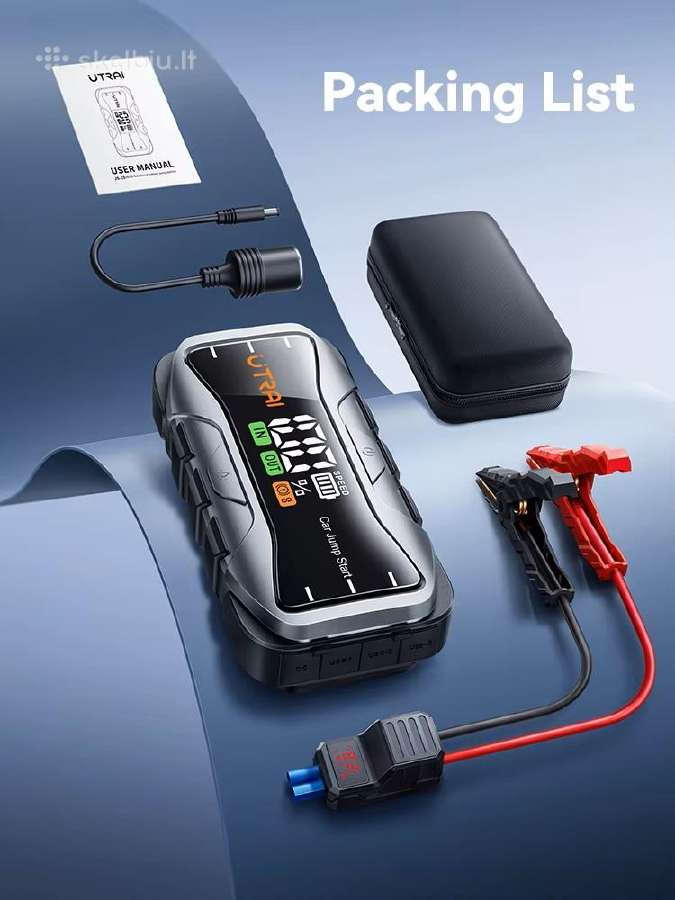 Utrai Užvedėjas Booster Powerbank - nuotraukos Nr. 19