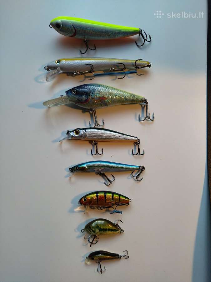 Megabass, Lucky craft, You-zuri, Rapala vobleriai - nuotraukos Nr. 3