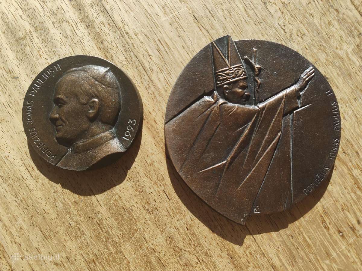 Medaliai: popiežius Jonas Paulius II. 1993 "Dailė"