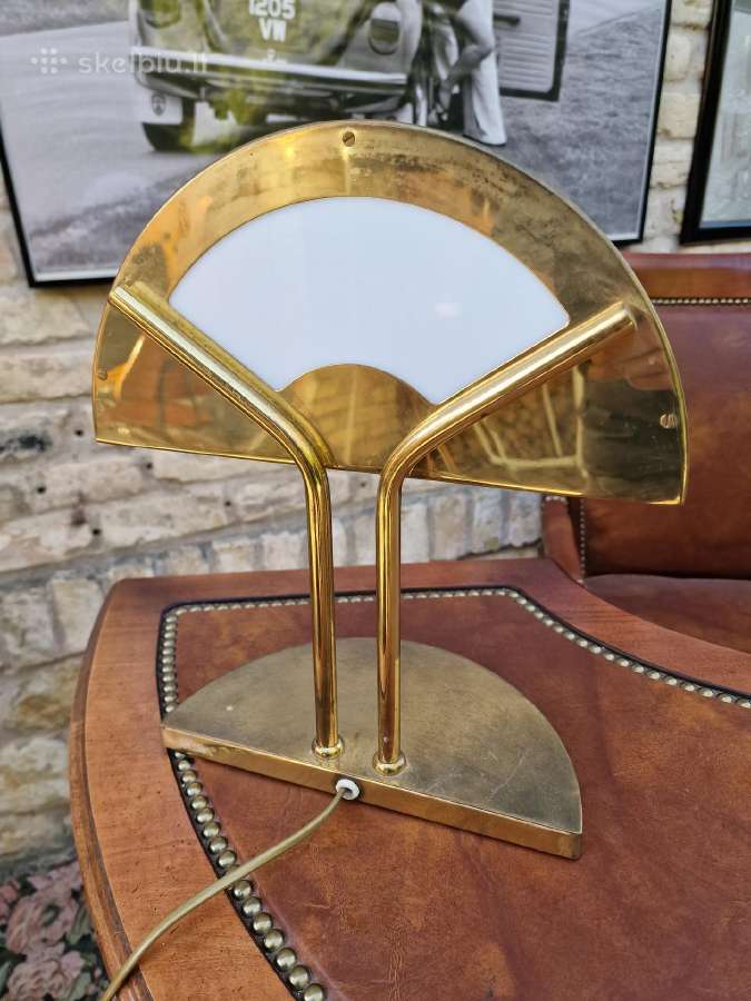 Vintažinė mid century G.crespi stalo lempa - nuotraukos Nr. 5