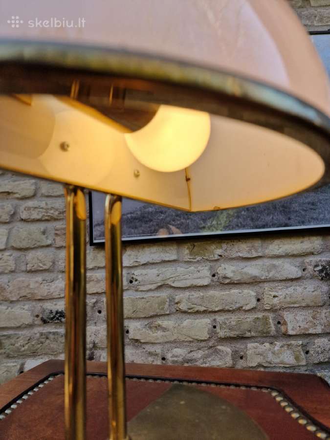 Vintažinė mid century G.crespi stalo lempa - nuotraukos Nr. 11