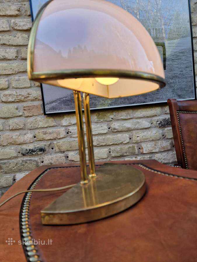 Vintažinė mid century G.crespi stalo lempa - nuotraukos Nr. 12