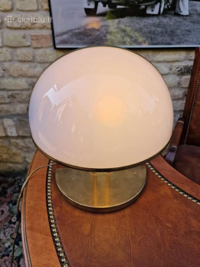 Vintažinė mid century G.crespi stalo lempa - nuotraukos Nr. 13