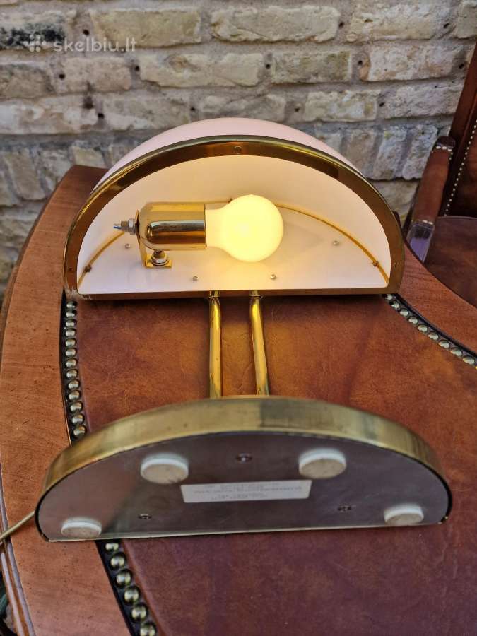 Vintažinė mid century G.crespi stalo lempa - nuotraukos Nr. 17